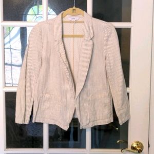 Striped Cream Colored Blazer!